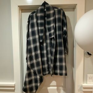 Bryn Walker linen asymmetrical duster